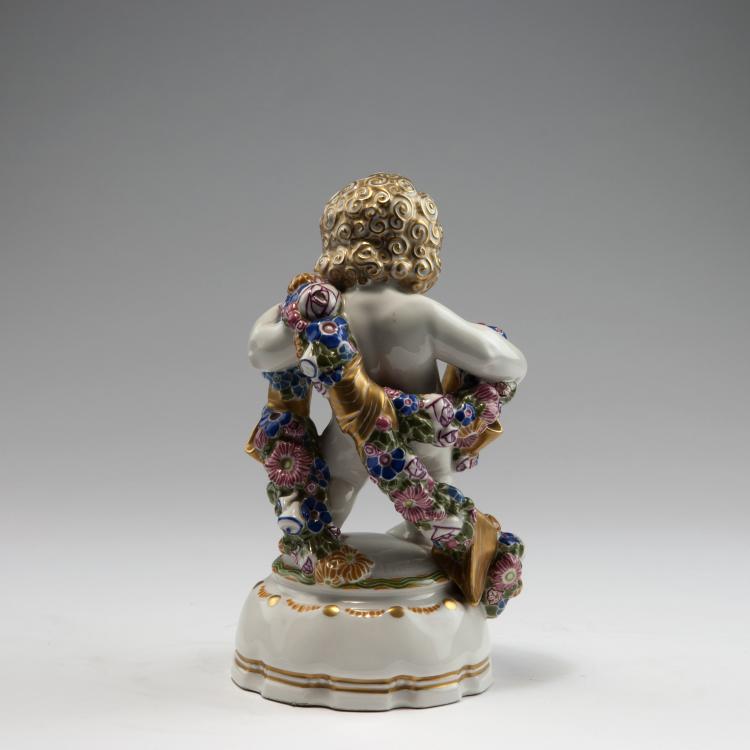 Bild 2 zu Objekt, 'Fr&uuml;hling', 1911, Martin Fritzsche, Berlin, KPM, 126 840