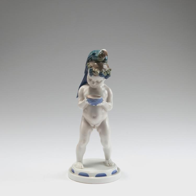 Hauptbild zu Objekt, 'Little Bacchant', 1910, Ferdinand Liebermann, Rosenthal, Selb, 126 850