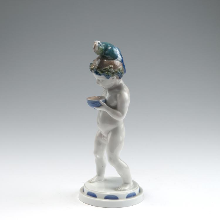 Bild 1 zu Objekt, 'Little Bacchant', 1910, Ferdinand Liebermann, Rosenthal, Selb, 126 850