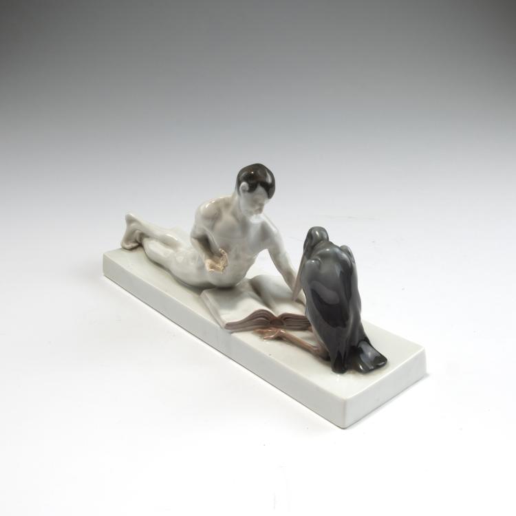 Bild 1 zu Objekt, 'Philosophical Dispute', 1911, Ferdinand Liebermann, Rosenthal, Selb, 126 856