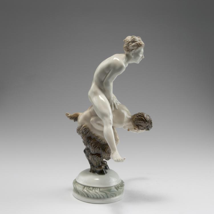 Bild 2 zu Objekt, 'Leapfrog', 1929-34, Max Daniel Hermann Fritz, Hutschenreuther, Selb, 126 846