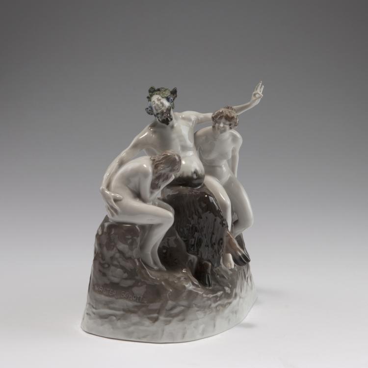 Bild 1 zu Objekt, 'Faun and Nymphs', 1901/1913, Walter Schott, Rosenthal, Selb, 126 865