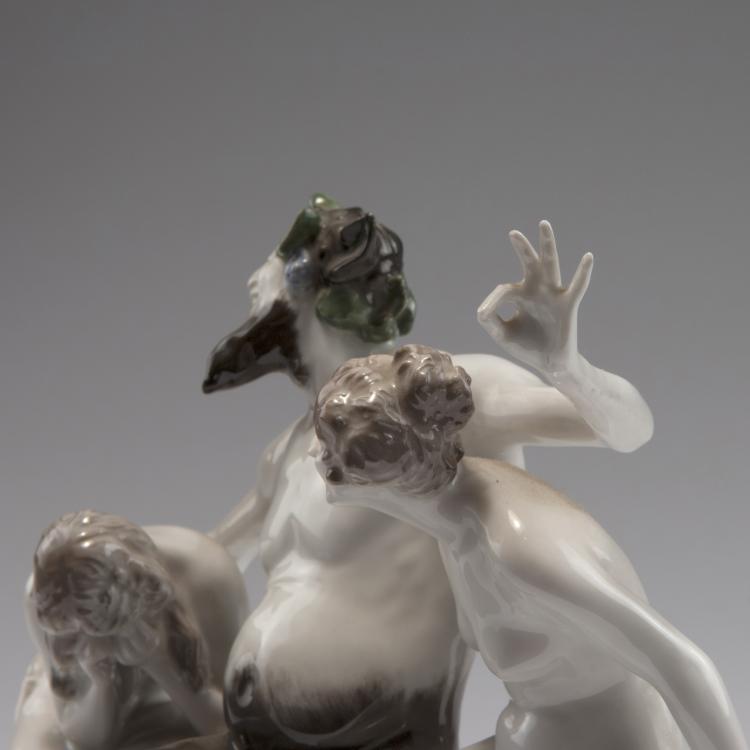 Bild 2 zu Objekt, 'Faun and Nymphs', 1901/1913, Walter Schott, Rosenthal, Selb, 126 865