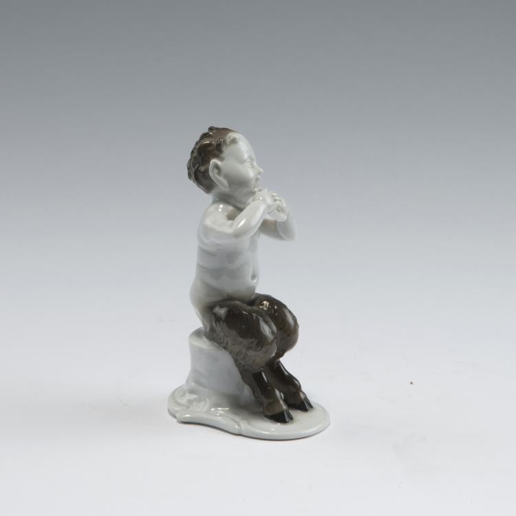 Bild 1 zu Objekt, Faun, 1926-27, Constantin Holzer-Defanti, Hutschenreuther, Selb, 126 845