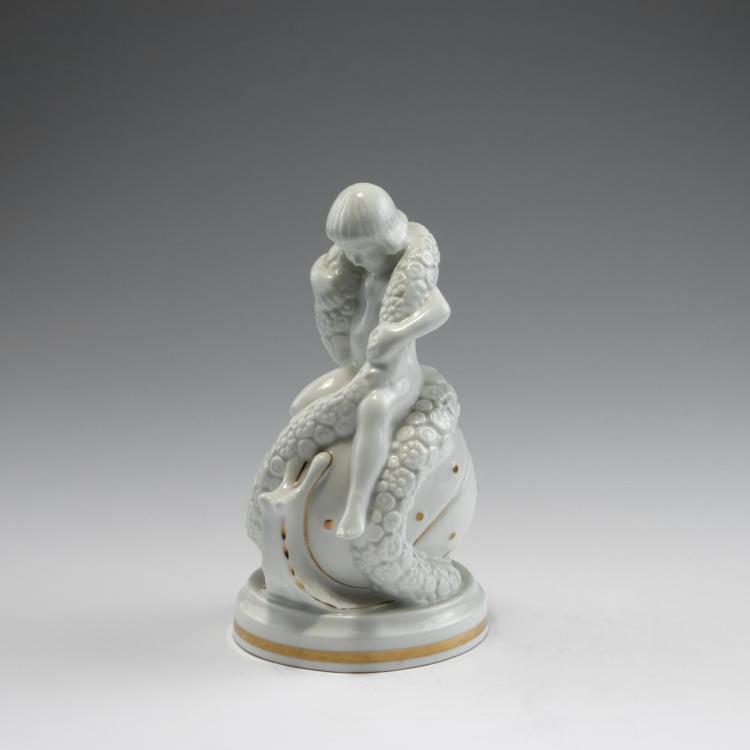 Bild 1 zu Objekt, 'Schneckenreiter', 1929, Teichert, Ernst, Meissen, 126 887