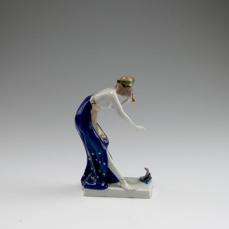 Bild 1 zu Objekt, 'Snake Charmer', 1916, Berthold Boe&szlig;, Rosenthal, Selb, 126 871