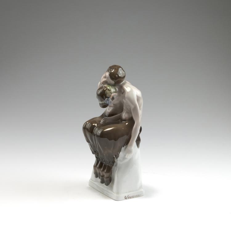 Bild 1 zu Objekt, 'Sleeping Fauns', 1912, Albert Caasmann, Rosenthal, Selb, 126 861