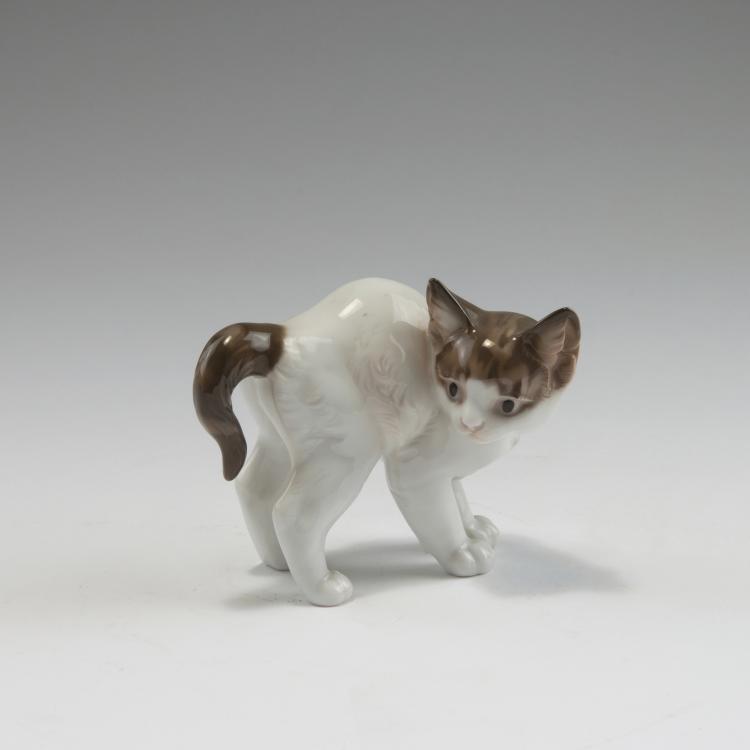 Hauptbild zu Objekt, K&auml;tzchen, um 1930, Rosenthal, Selb, 126 883