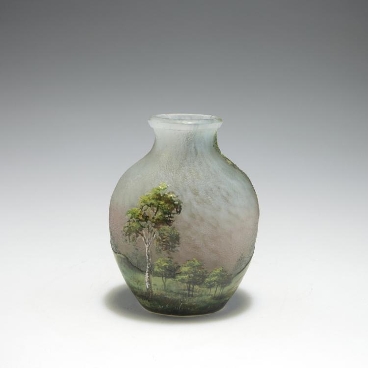 Bild 1 zu Objekt, Lamartine-Vase 'Paysage', um 1910, Legras & Cie., Saint-Denis, 126 221