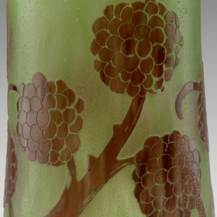 Bild 2 zu Objekt, 'M&ucirc;riers verts' vase, 1918-20, Schneider, Epinay-sur-Seine, 126 243