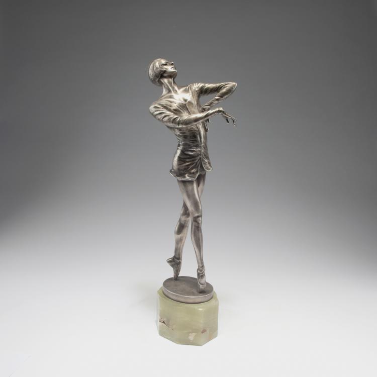 Hauptbild zu Objekt, T&auml;nzerin, 1920er Jahre, Bruno Zach, 126 496