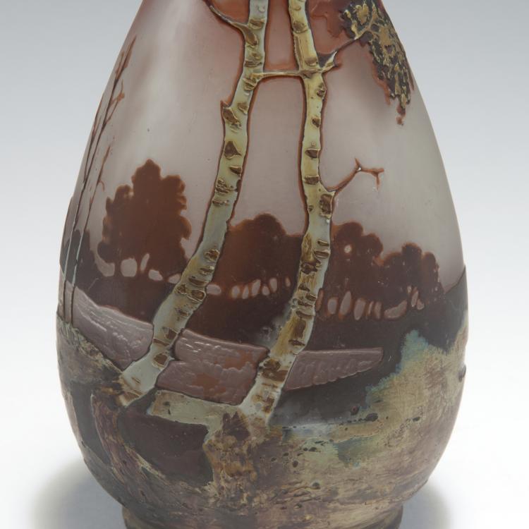Bild 2 zu Objekt, 'Paysage' vase, c1910, Muller, Henri, Croismare, 126 236