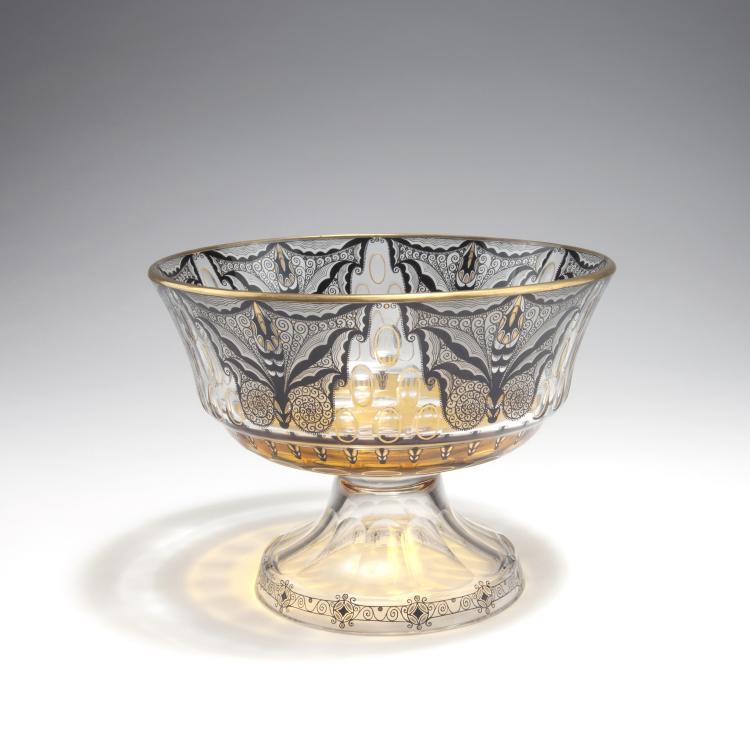 Bild 1 zu Objekt, Fu&szlig;schale, um 1915, Steinsch&ouml;nau, 126 392