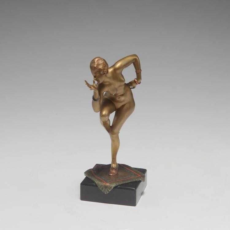 Hauptbild zu Objekt, T&auml;nzerin, um 1920, Wien, 126 488