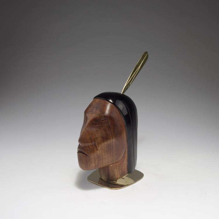 Bild 1 zu Objekt, Indianerkopf, 1950er Jahre, Hagenauer, Wien, 126 418