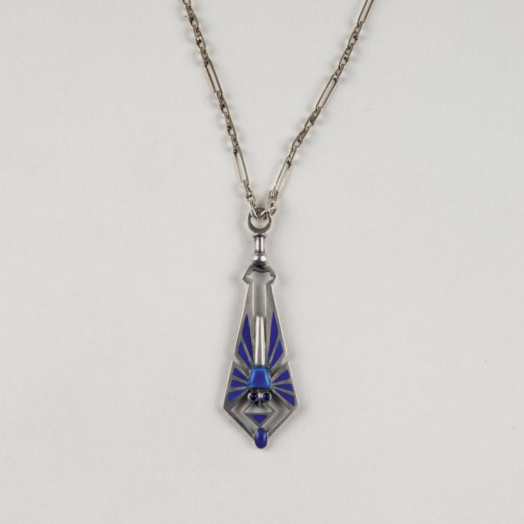 Hauptbild zu Objekt, 'Dragonfly' pendant, c1905, Deutschland, 126 555