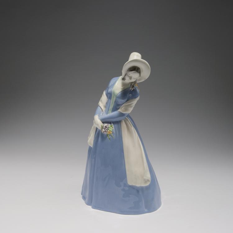 Hauptbild zu Objekt, Krinoline, um 1910, Michael Powolny, Wiener Keramik, 126 921