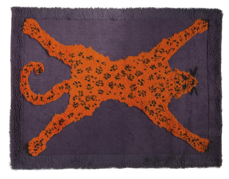 Hauptbild zu Objekt, 'Tapipardo' carpet, 1970, Guido Drocco, Arbo, Turin; Paracchi Turin, 127A 213