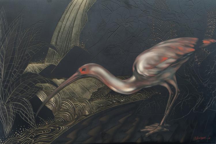 Hauptbild zu Objekt, Lack-Paneel, um 1928, Suisse, Gaston, 126 638