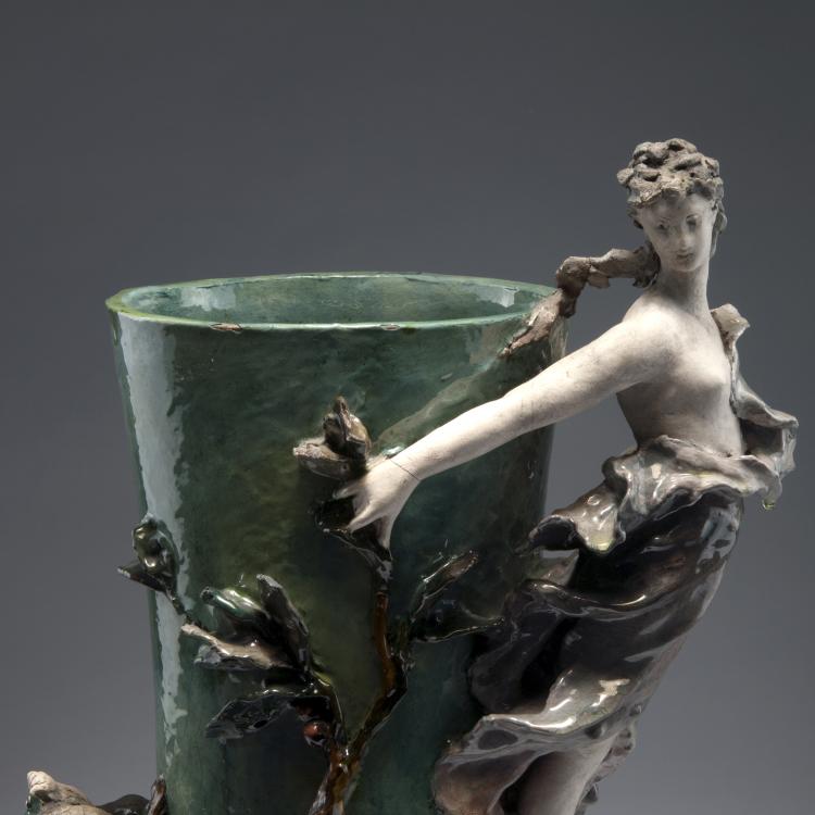 Bild 2 zu Objekt, Very large vase, 1876-82, Jean-Paul Aub&eacute;, Haviland Studio, Auteuil, 126 717