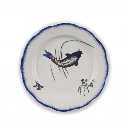 Decorative plate 'Rousseau', 1867