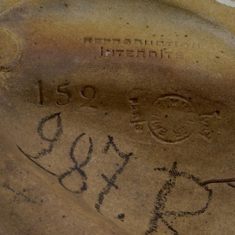 Bild 1 zu Objekt, Maske 'Z&eacute;landaise', 1897-98, Isidore De Rudder, Muller, Emile, Paris, 126 779