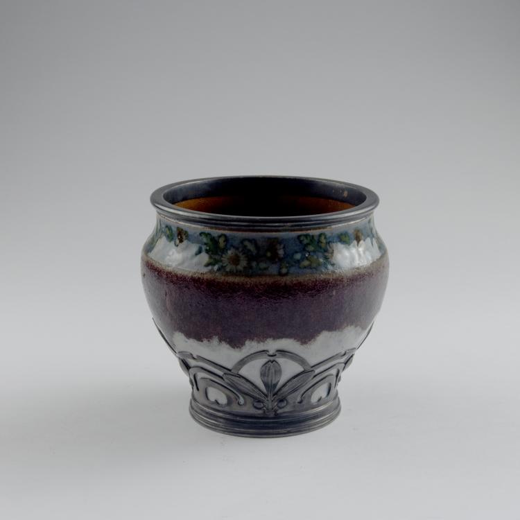 Bild 1 zu Objekt, Vase mit Vermeilmontierung, 1905-09, Ernest Cardeilhac, Dammouse, Albert Louis, S&egrave;vres, 126 683