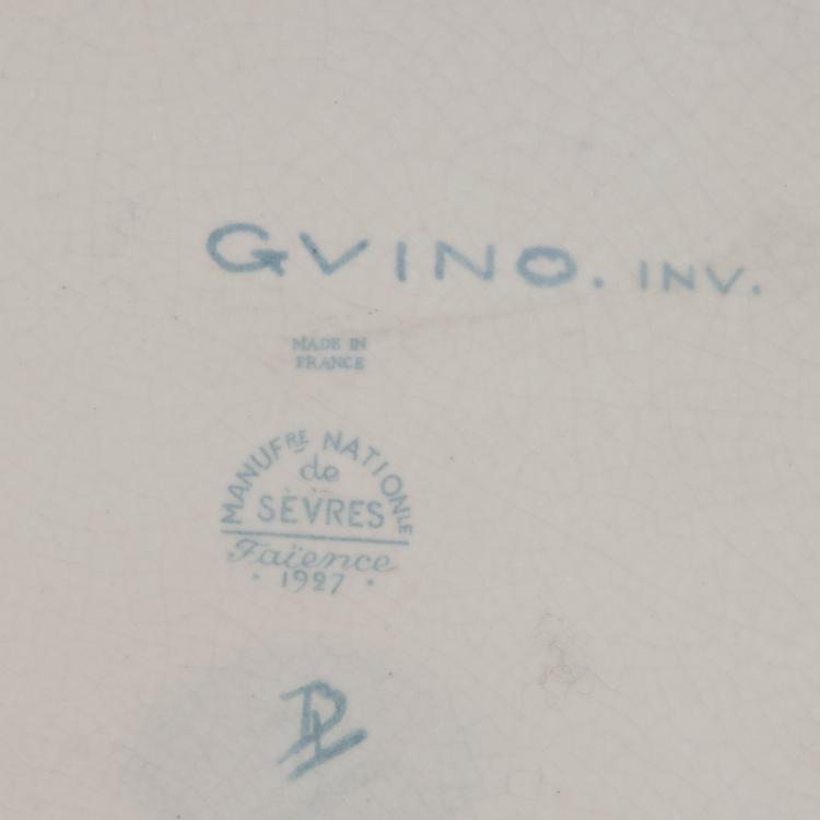 Bild 1 zu Objekt, Large decorative charger, 1927, Richard Guino, S&egrave;vres, Manufacture Nationale de, 126 809