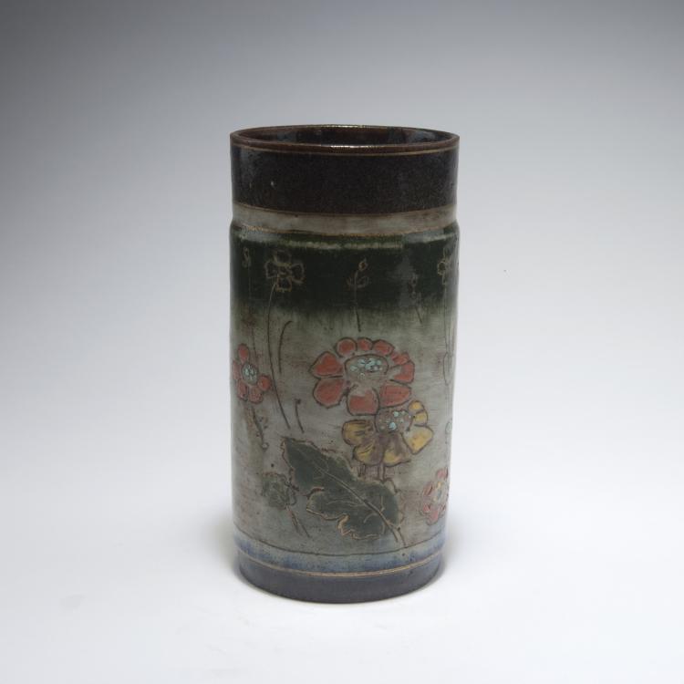Bild 1 zu Objekt, Vase 'Sommerbl&uuml;ten', um 1900, Chaplet, Ernest, 126 678