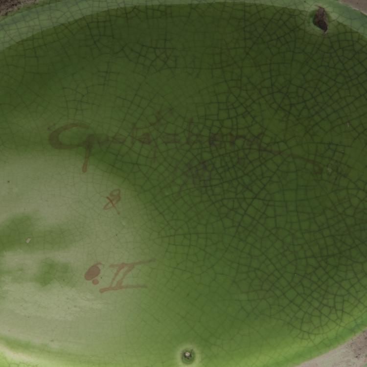 Bild 4 zu Objekt, Henkelschale 'Panther', 1901, Gustavsberg Fabriksinteressenter AB, 126 937