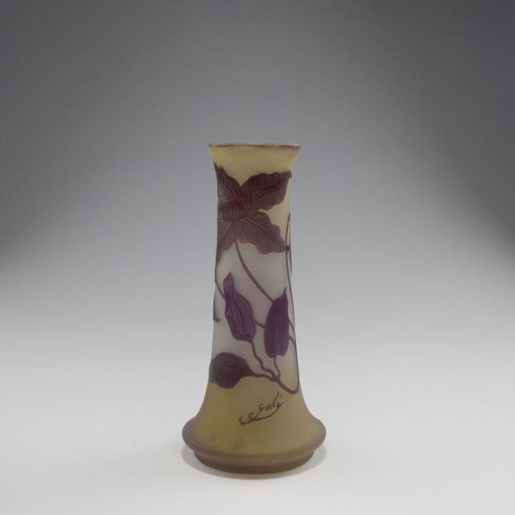 Hauptbild zu Objekt, Vase 'Cl&eacute;matites', 1902-03, Gall&eacute;, Emile, Nancy, 126 146