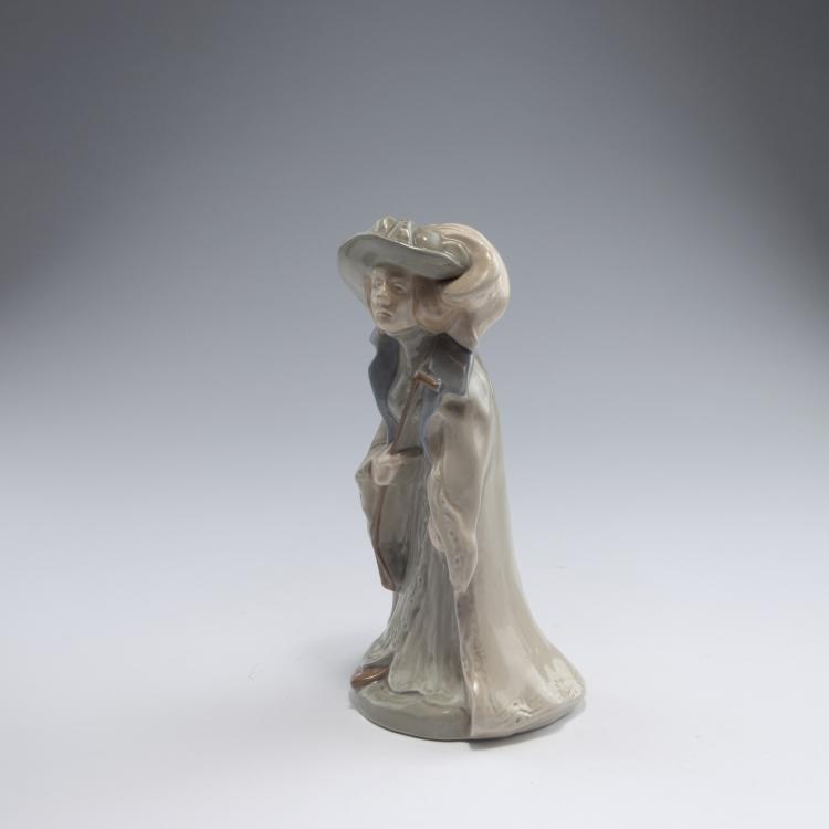 Bild 1 zu Objekt, &Auml;ltere Dame, um 1910, W&auml;chtersbacher Steingutfabrik, Schlierbach, 126 888