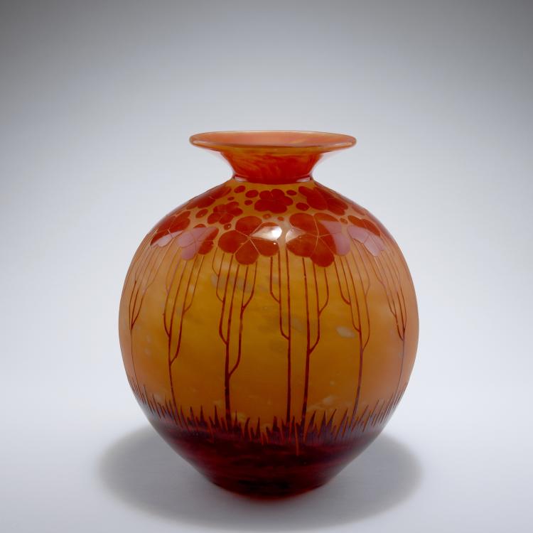 Bild 1 zu Objekt, Vase 'Cardamines', 1924-27, Schneider, Epinay-sur-Seine, 126 253
