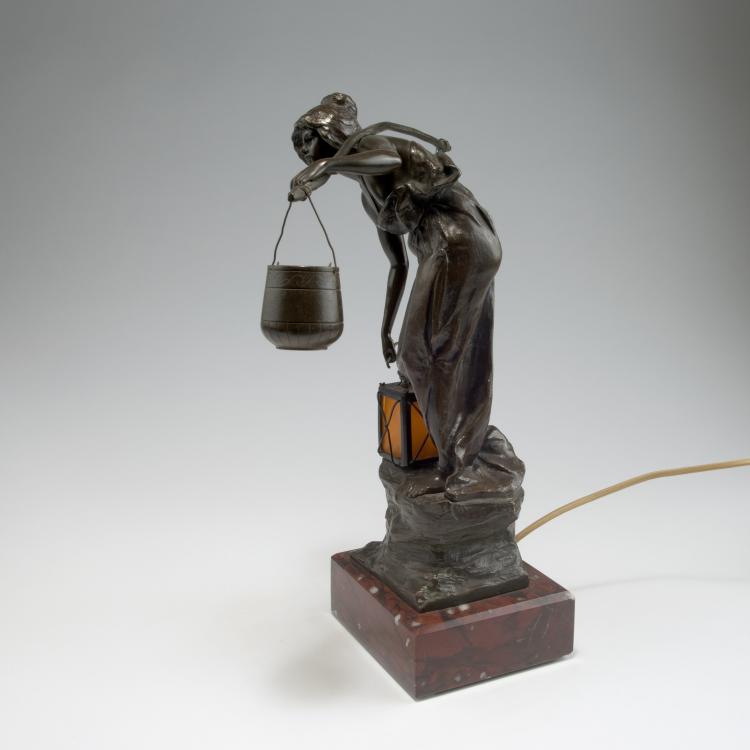 Bild 2 zu Objekt, Figurative table light, c1905, Paul Ludwig Kowalczewski, Kowalczewski, Paul Ludwig, 126 426