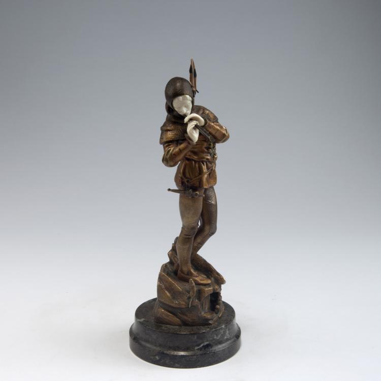 Bild 1 zu Objekt, 'Pied Piper of Hamelin', c1890, Eug&egrave;ne Barillot, 126 396