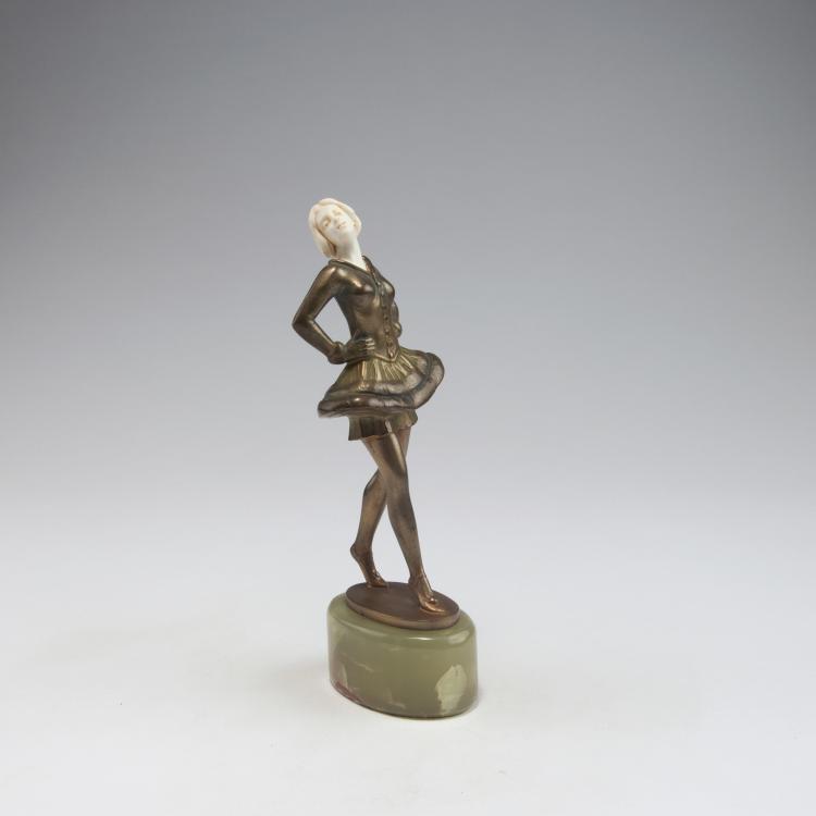 Hauptbild zu Objekt, T&auml;nzerin, um 1920, Deutschland, 126 410