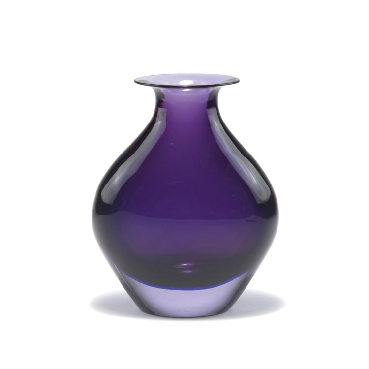 Hauptbild zu Objekt, 'Sommerso' vase, 1963, Flavio Poli, Seguso Vetri d'Arte, Murano, 128C 768