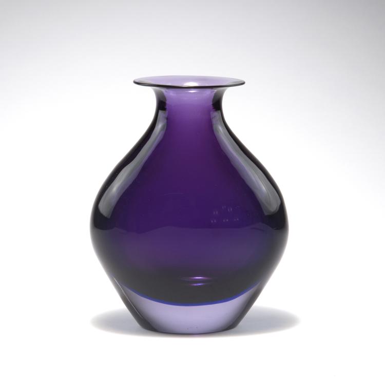 Bild 1 zu Objekt, 'Sommerso' vase, 1963, Flavio Poli, Seguso Vetri d'Arte, Murano, 128C 768