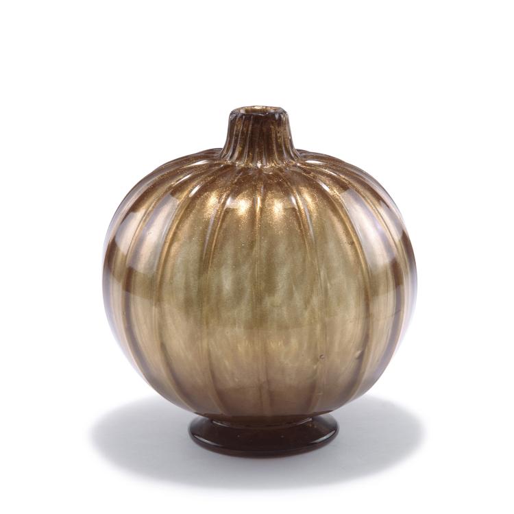 Hauptbild zu Objekt, 'Avventurina' vase, c1936, Ercole Barovier, Ferro Toso Barovier; Barovier & Toso, 128C 712