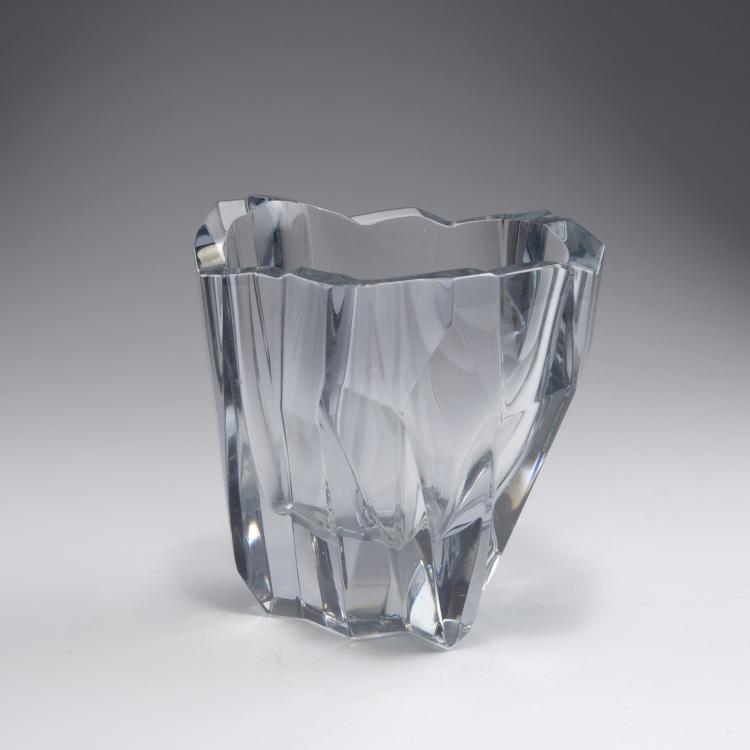 Bild 1 zu Objekt, 'J&auml;&auml;vuori' (Iceberg) vase, 1951, Tapio Wirkkala, Iittala, Kalvola, 128A 71