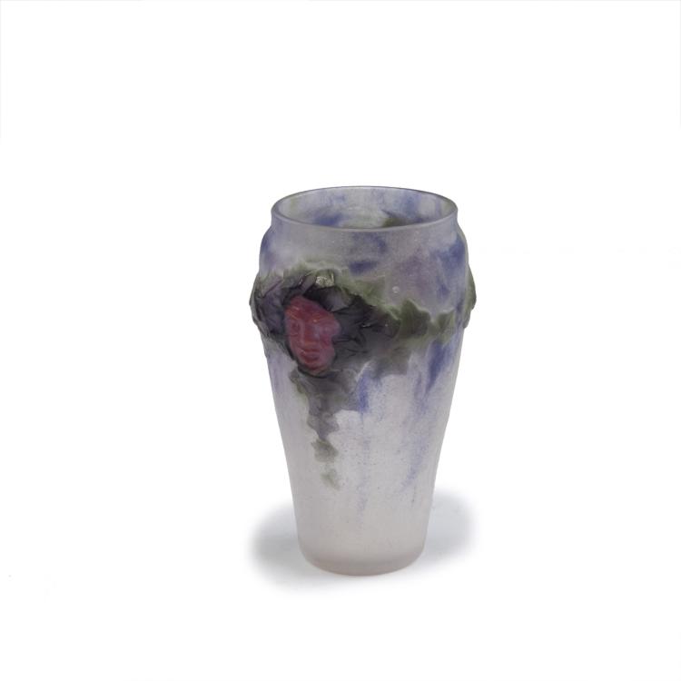 Hauptbild zu Objekt, Kleine Vase 'Masken', 1914, Argy-Rousseau, Gabriel, Paris, 126 1