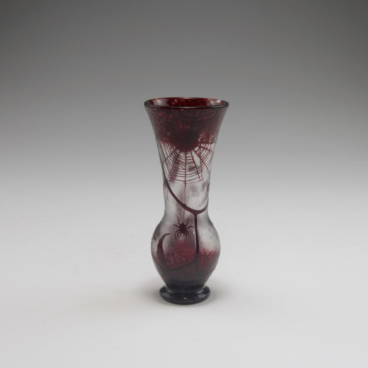 Hauptbild zu Objekt, Martel&eacute;-Vase 'Vigne vierge et araign&eacute;e', um 1896-99, Daum Fr&egrave;res, Nancy, 126 23