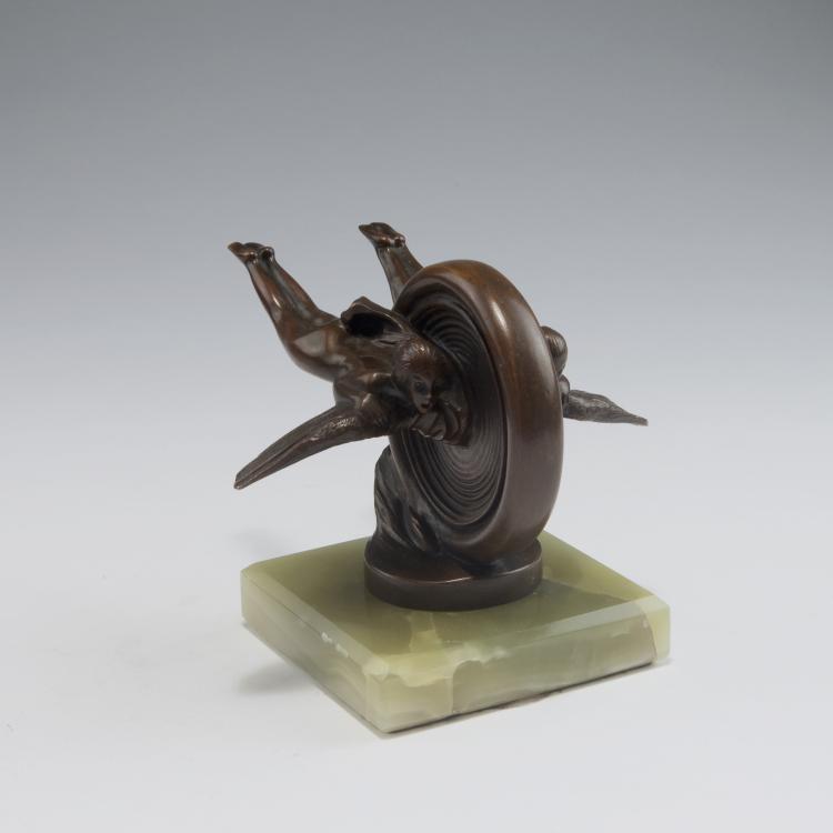 Hauptbild zu Objekt, Allegory of Time, c1928, Bruno Zach, Argentor, Wien, 126 500