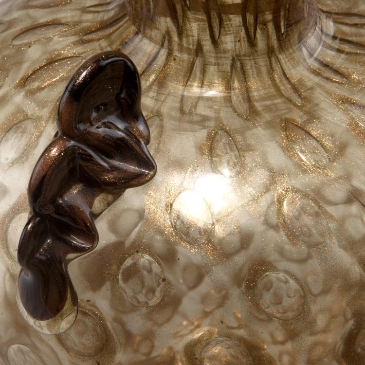 Bild 3 zu Objekt, Henkelvase 'Avventurina a bolle', um 1936, Ercole Barovier, Barovier & Toso, Murano, 128C 713