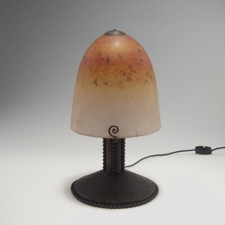 Bild 1 zu Objekt, Tischlampe, um 1925, Schneider, Epinay-sur-Seine, 126 255