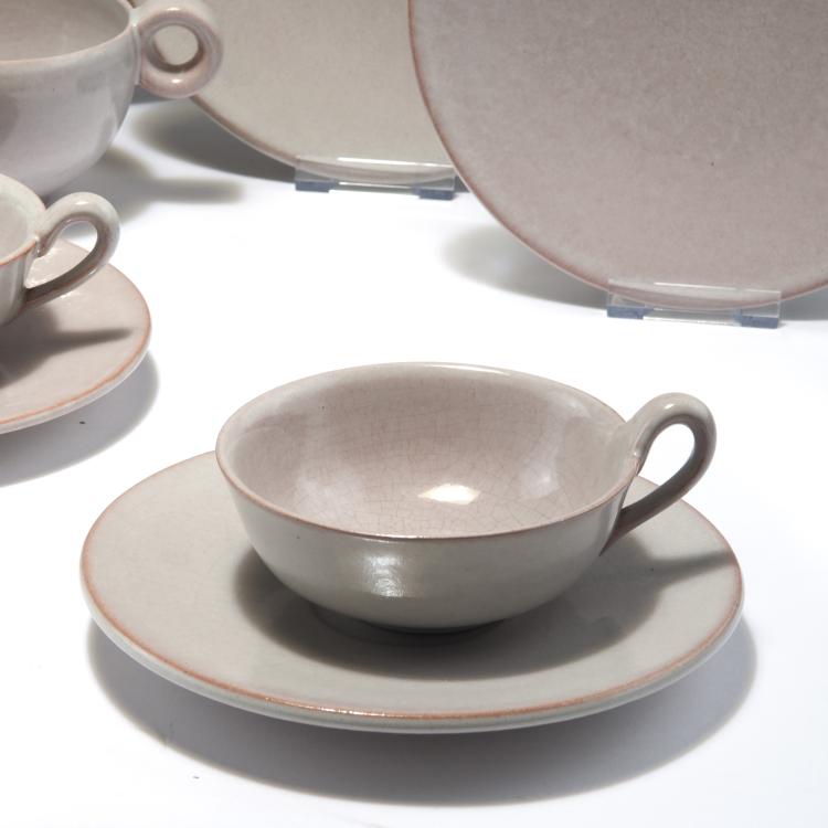 Bild 2 zu Objekt, Tea set, 1920-25, Otto Lindig, Karlsruhe, Majolikamanufaktur, 127B 430