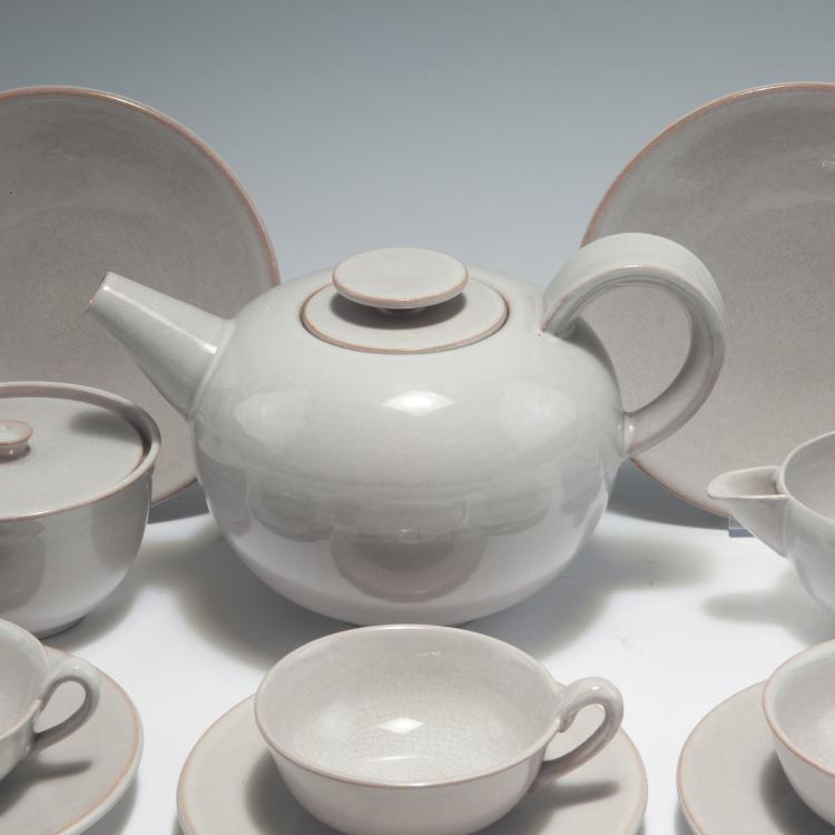 Bild 4 zu Objekt, Tea set, 1920-25, Otto Lindig, Karlsruhe, Majolikamanufaktur, 127B 430