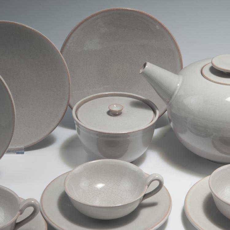 Bild 5 zu Objekt, Tea set, 1920-25, Otto Lindig, Karlsruhe, Majolikamanufaktur, 127B 430