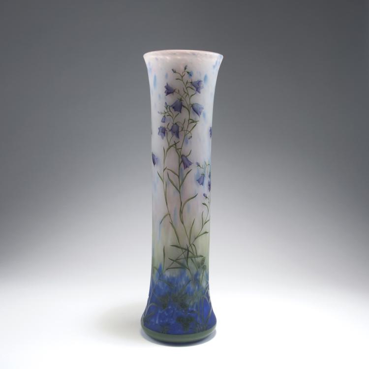 Bild 2 zu Objekt, Gro&szlig;e Vase 'Campanules', 1910, Henri Berg&eacute;, Daum Fr&egrave;res, Nancy, 126 59