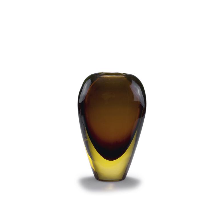 Hauptbild zu Objekt, Vase 'Sommerso', um 1955, Flavio Poli, Seguso Vetri D'Arte, Murano, 128C 763